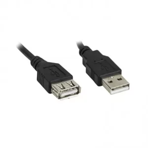CABLE USB MACHO A USB HEMBRA