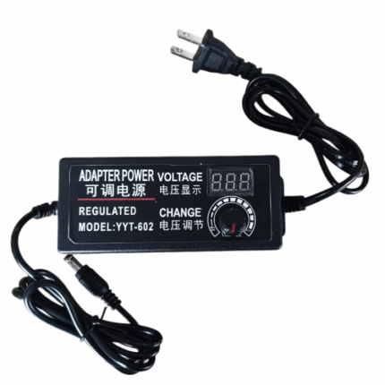 Fuente variable 3-12VDC 5A con Pantalla